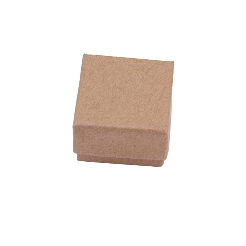 4x4x3cm Ring Box 24pcs Kraft Earrings/Pendant Gift Boxes High Quality Jewelry Organizer Display Paper Packaging Black Sponge 4x4x3cm Ring Box 24pcs Kraft Earrings/Pendant Gift Boxes High Quality Jewelry Organizer Display Paper Packaging Black Sponge