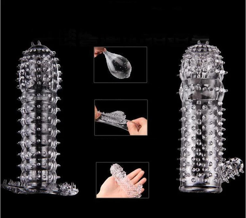 hc002spike Sleeve Reusable Condoms (7)