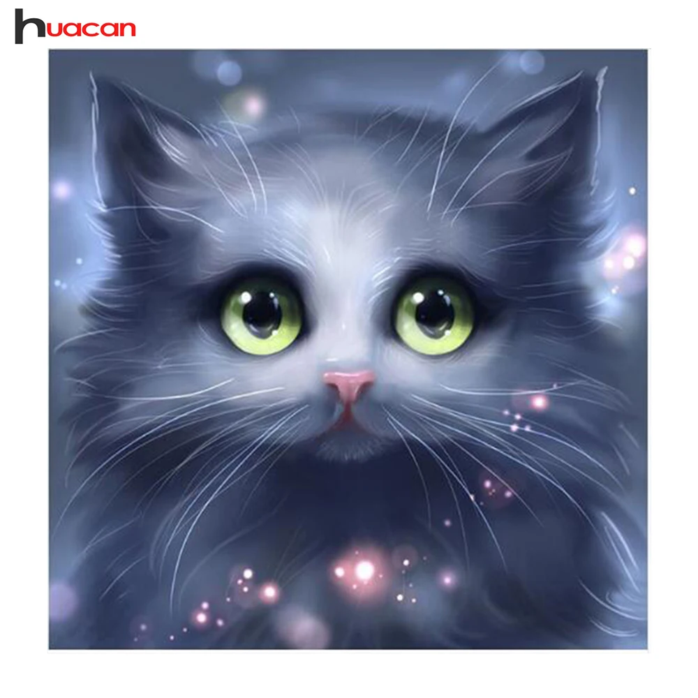 

Diamond Embroidery Cat Diamond Painting Animals Diamond Mosaic Picture Of Rhinestones Kits Cross Stitch Wall Painting Decor Gift