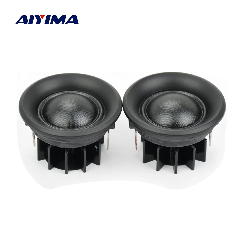 2 шт. высокочастотные динамики AIYIMA 10 Вт 1 5 дюйма 4 Ом 6 8 40 мм|speaker ohm|6 ohm4 ohm |