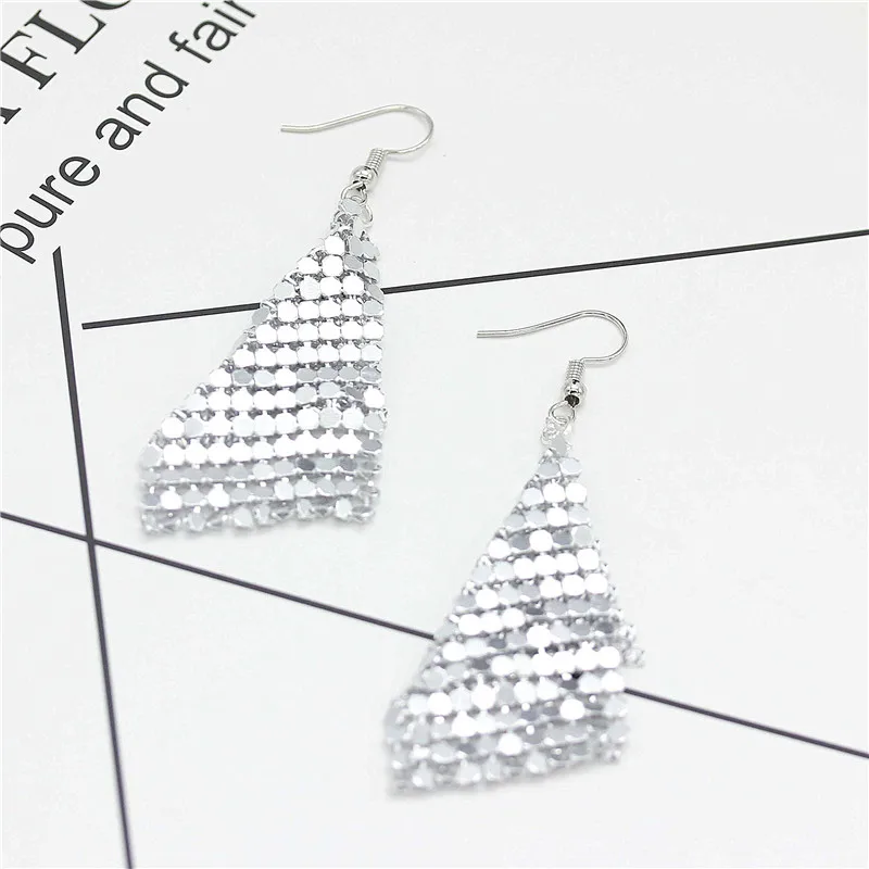 2018 New Statement Jewelry Brand Sequin Tassel Long Drop Earring For Women Dangle Cheap Earrings Bijoux Star Long Ladies brincos - Image 5