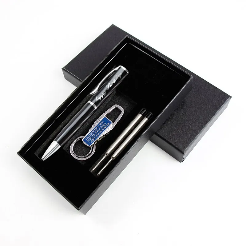 Новые металлические шариковые ручки с логотипом лазерной пользовательской ручкой выгравированное имя шариковая ручка модные бизнес рекламные подарки ручки подарок на день рождения