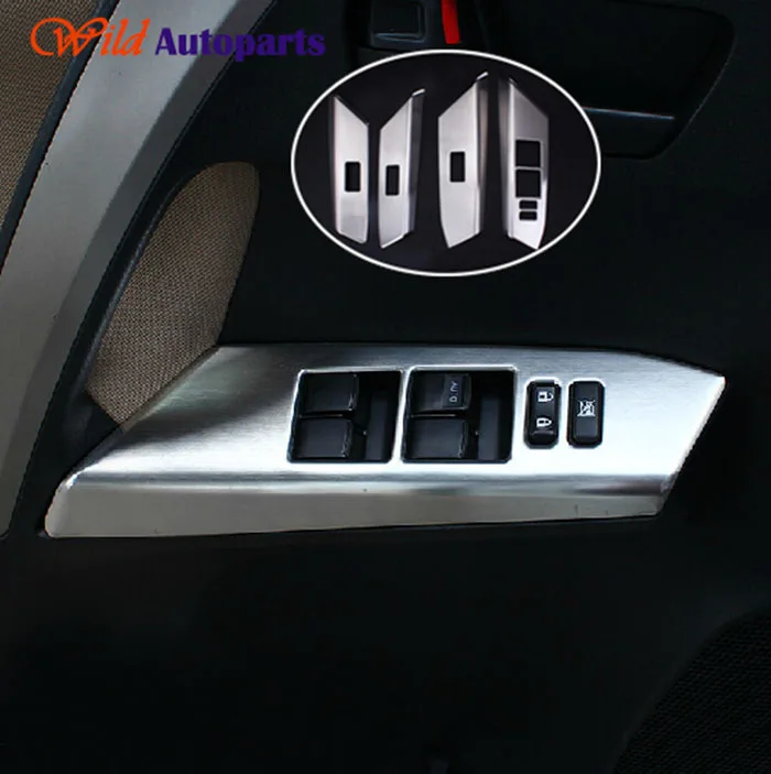 Polished Stainless Steel Interior Door Window Swit...