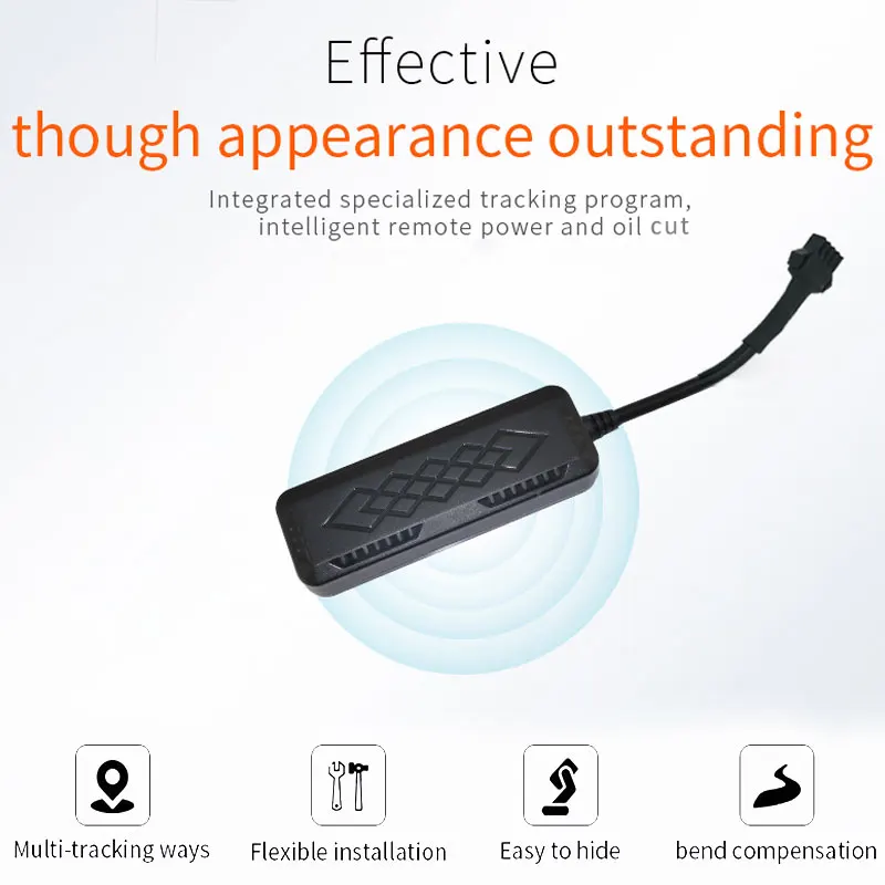  Vehemo Schwarz Tracker Motorrad Premium Anti Theft Auto SMS