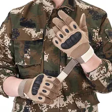 Уличные охотничьи перчатки мужские армейские военные боевые спортивные тактические стрельбы страйкбол Пейнтбол полиция обязанность полный палец перчатки