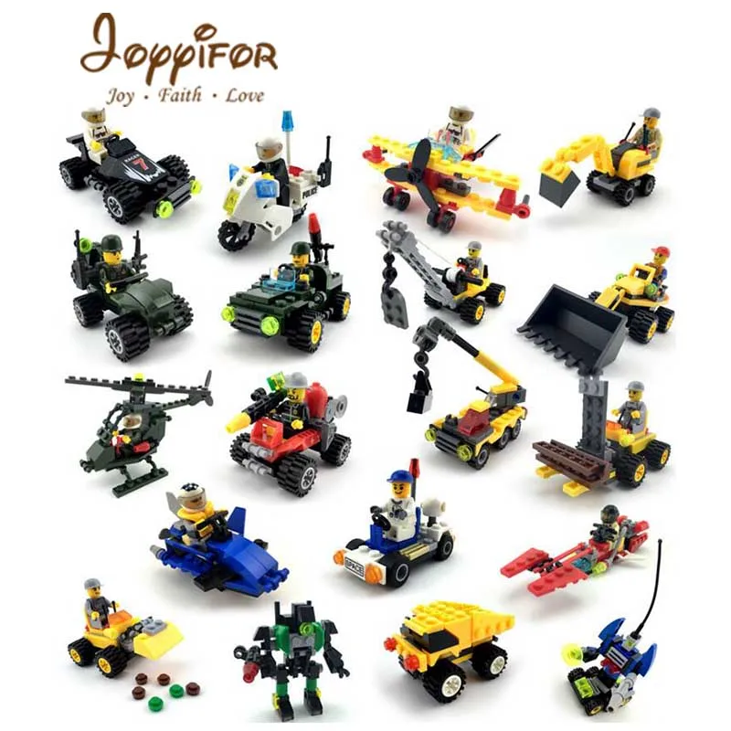 

Joyyifor 8 kind fighter vehicle space shuttle Crane Legoinglys compatible Puzzle Building Blocks Toys Gifts Kids Toys