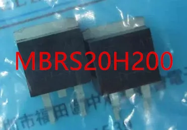 Новый высококачественный 10 шт MBRS20H200CT MBRS20H200 TO 263|Запасные части| |