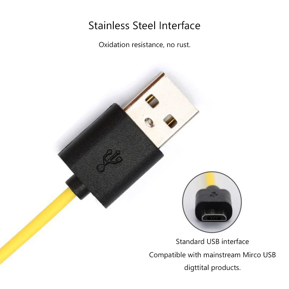 5 V/2A Micro USB зарядный кабель USB 2,0 к Micro USB разветвитель Кабель-1 шт. 1/2/3/4 зарядки шнур для samsung huawei смартфон AA AAA Батарея