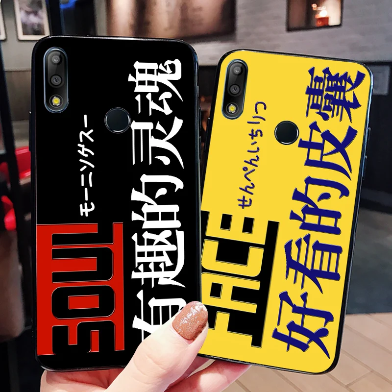 

Funny Chinese Style Silicone Cases For Asus Zenfone Max Pro M2 ZB631KL ZB633KL Back Cover Case For Asus 5Z ZE620KL ZS620KL Shell