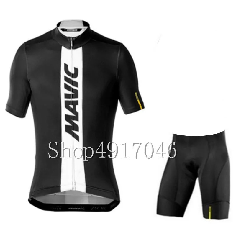 

Mavic 2019 Cycling Jersey shorts set Men Cycling Clothing bicycle Top Suit Ropa Ciclismo maillot MTB Shirts shorts
