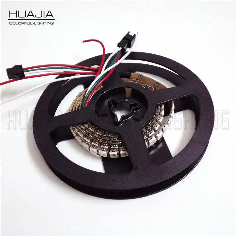 1 м WS2812B 5050 RGB 144 светодиодов/м Мечта Цвет светодиодные полосы света индивидуальный