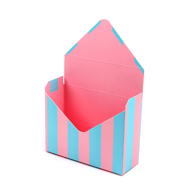 6 шт. мини-конверт Тип коробки креативный корейский цветок букет цветочный ручной сложенный Подарочная коробка День Святого Валентина цветок коробка - Цвет: 3