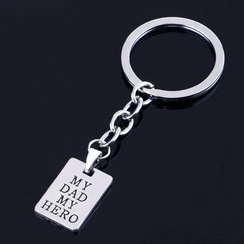 My Dad Keyring Family Key Chain Gifts for Him