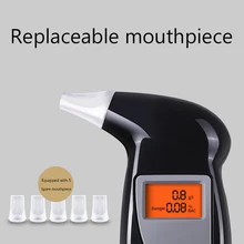 Цифровой алкотестер дыхательный спирт Тестер Алкотестер спирт Тестер дыхания XC-25