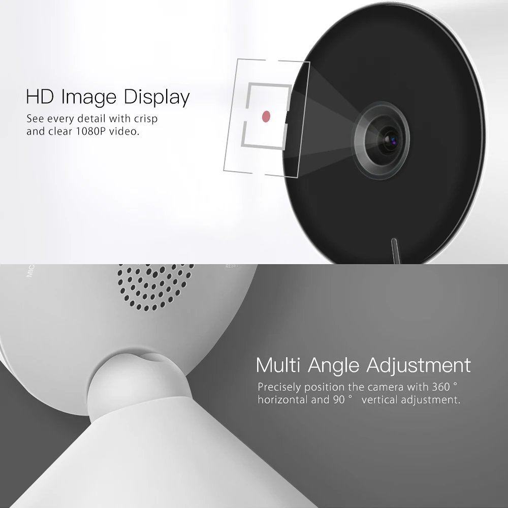 Digoo DG-Mini8, HD 2,4G, 1080 P, беспроводная, wifi, для помещений, безопасность, ip-камера, ночное видение, обнаружение движения, двусторонний аудио, Радионяня