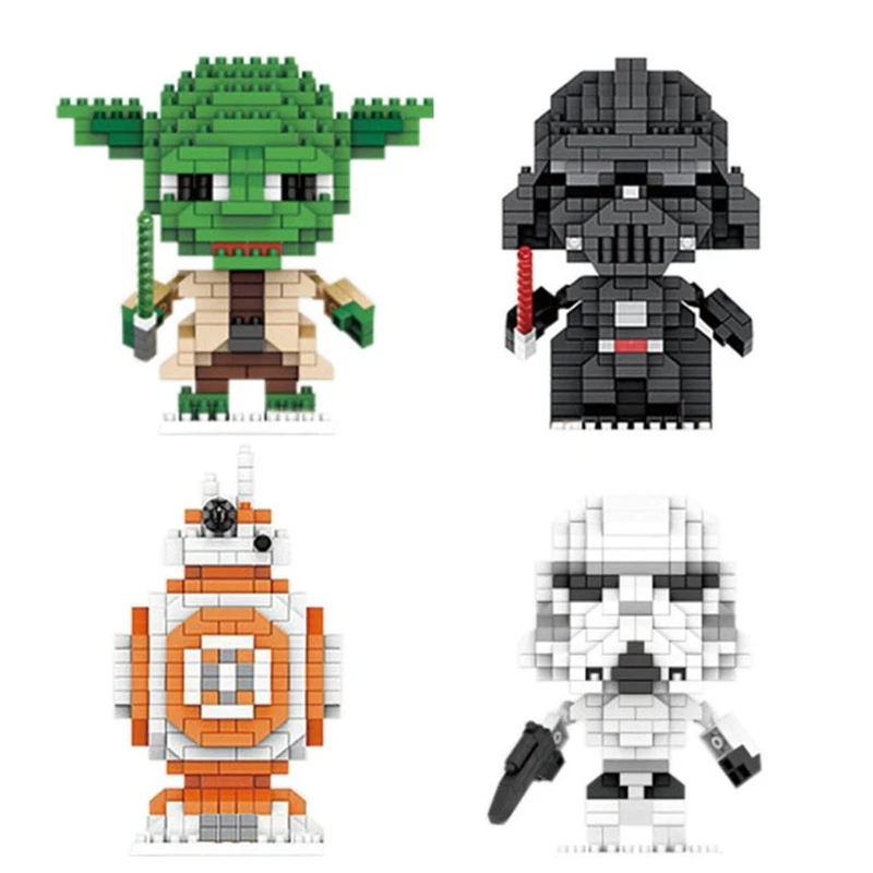 

Mini Micro-sized Cartoon Building Block Nanoblock Kid Gift Funny Educational Toy
