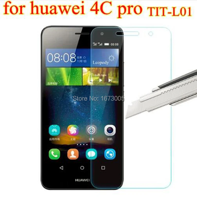 

Tempered Glass For Huawei 4C Pro Screen Protector Film Protective Glass For Huawei Honor Y6 Pro TIT-L01 TIT-U02 TIT U02 L01 2.5D