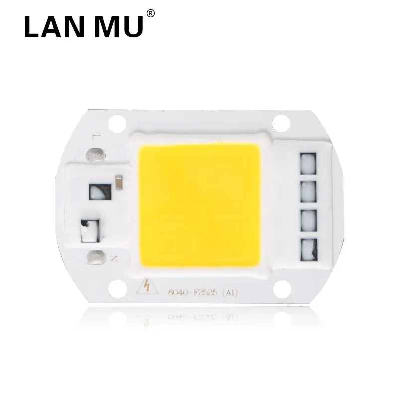 

LAN MU LED COB Lamp Chip Smart IC Driver Easy For DIY LED Floodlight Spot light 10W 20W 30W 40W 50W AC 110V Cold / Warm White