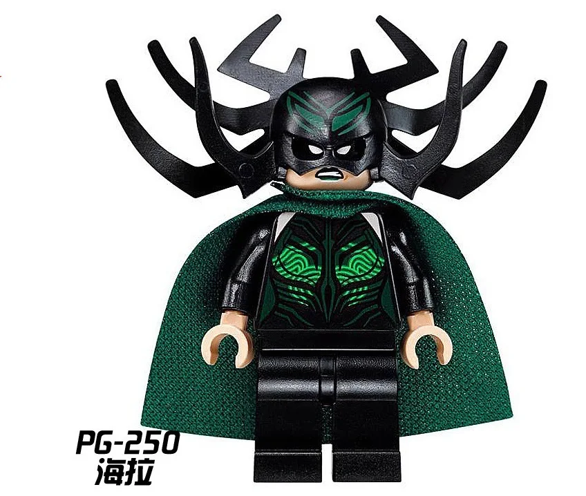 Blocksteine Spielzeug Figur Superheld Loki Thor Flash Hela Modell Spielzeug 8PCS 