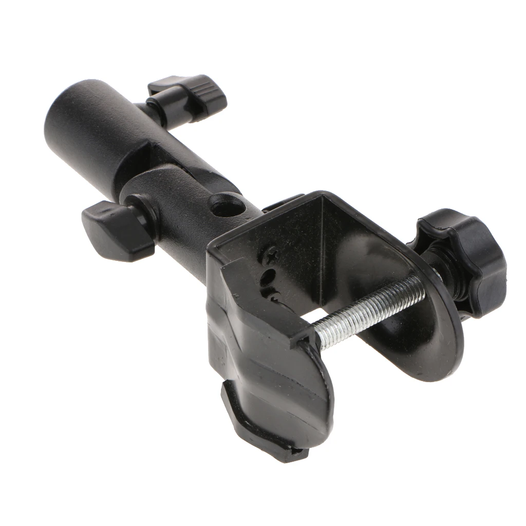 Photo Studio C Type Clamp Clip Bracket for Flash/Light Stand Boom Arm Pole