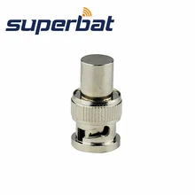 Superbat штекер BNC резистор RF Коаксиальная Концевая заделка сопротивление 75 Ом прямой коннектор