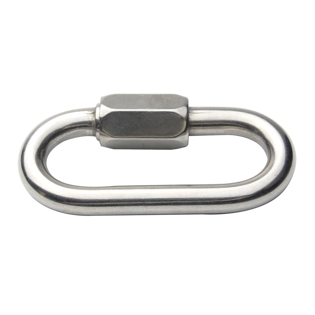 

PROMOTION!Stainless Steel Screw Gate Rock Lock Climbing Gear Carabiner 6MM