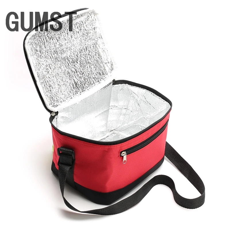 GUMST дорожный лоскутный нейлоновый Ланч-бокс тепловой женский прекрасный Теплоизоляционный охладитель сумки детские практичные маленькие Переносные сумки-холодильник
