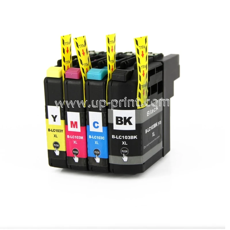 10PK сколы совместимый картридж с чернилами LC103 для brother DCP-J152W MFC-J245 MFC-J285DW MFC-J450DW