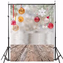 5x7ft Винил Фон Фотографии Рождественские Подарки Дерево Украшения фотографические Фон для Studio Фотография Prop 2.1 м х 1.5 м