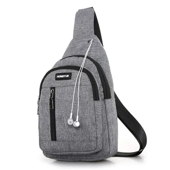 

Fashion Men New Travel Chest Packs!All-match Oxford Men riding Chest pockets&Shopping Handbags Hot Casual mobile&change storager