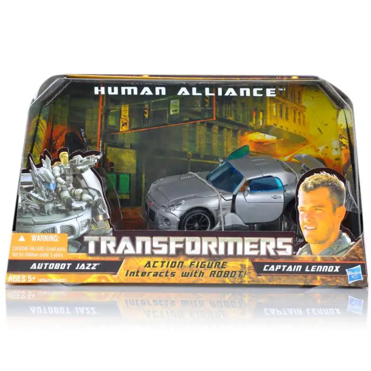 

Robot Human Alliance Rare Set Autobot Jazz Captain Lennox MISB Unopened