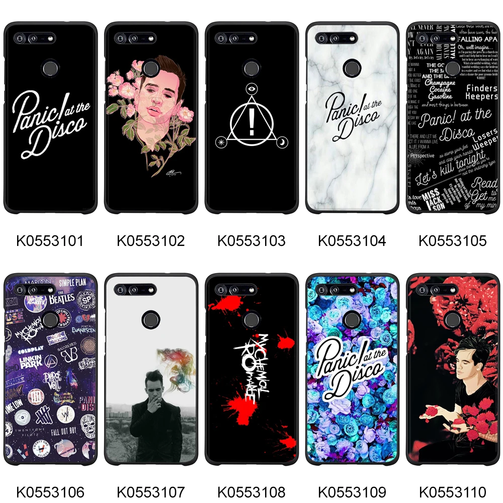 Black Soft TPU Pattern Silicone Back Phone Case for Huawei Nova 3i Cover Honor 7A Pro Coque |