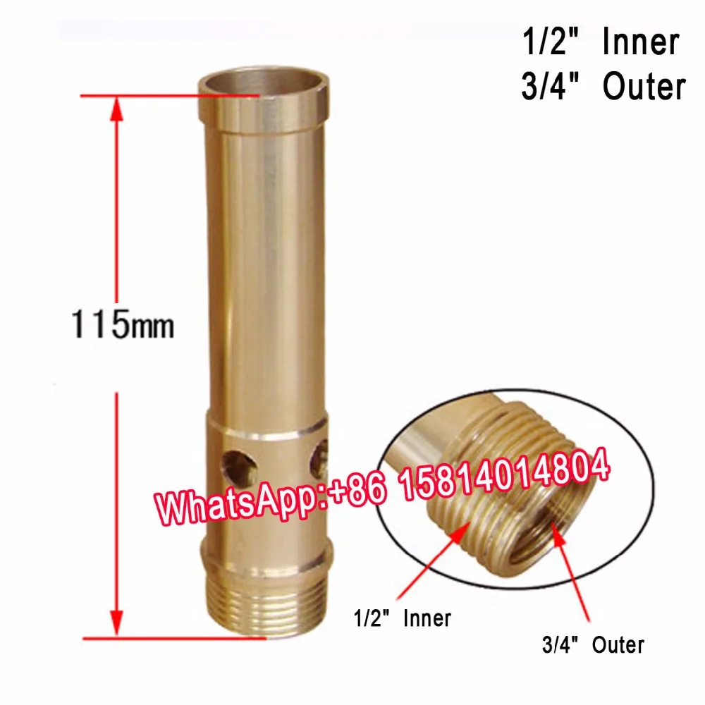 1/" 3/4" латунный пузырьковый насос фонтана, секционный спринклер, музыкальный фонтан, садовый фонтанный разбрызгиватель, фонтан из пены
