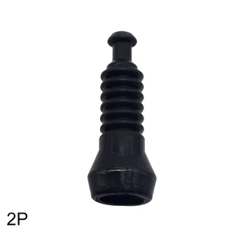 

10pcs 2 hole Thread sleeve Connector sheath silica gel sheath injection nozzle Automotive jacket for car connector plug