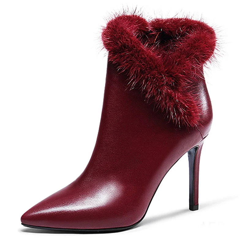 boots with red heel