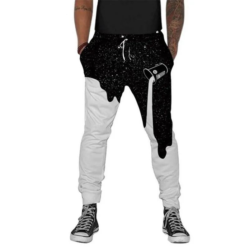 Neue Mode Männer Harem Hosen 3D Drucken Volle Länge Freizeit Bequeme Hose Lustige Jogginghose Kühlen Stil Plus Größe 6XL