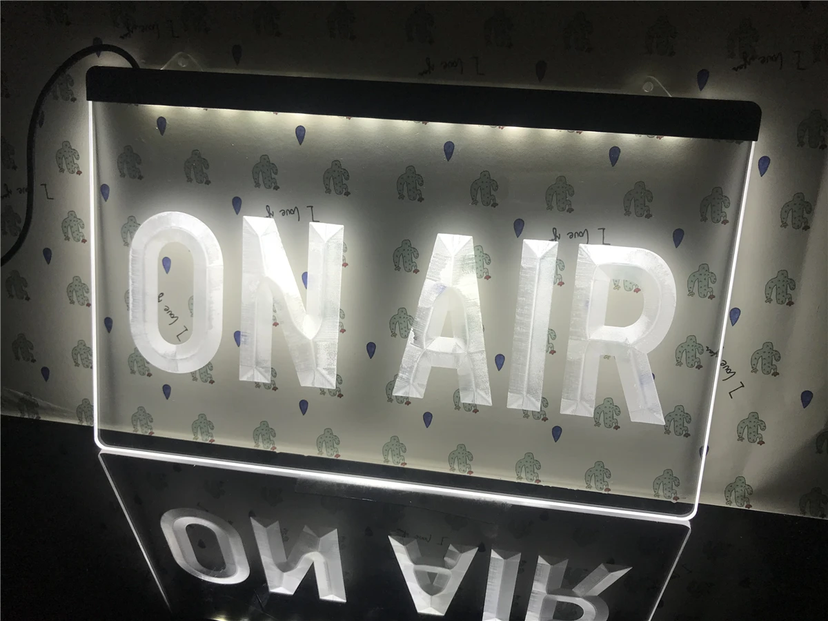 M028 On Air Studio светодиодная неоновая световая вывеска|Таблички и знаки| |