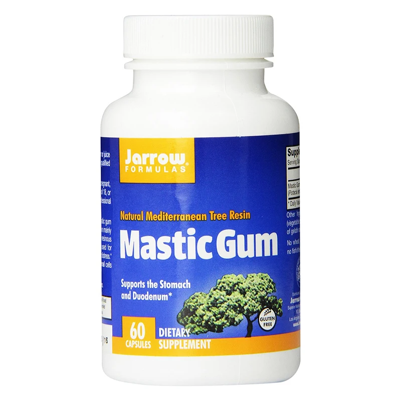 

Free shipping Jarrow Mastic Gum supports the stomach and duodenum 60 pcs