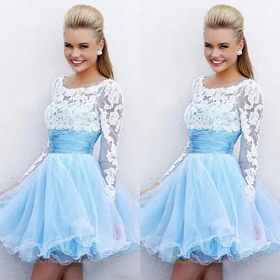  font b Sexy b font Wedding Gown Prom Ball Party Formal Mini font b Dress