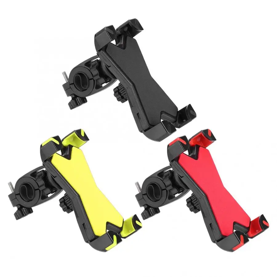 

Durable Road Bicycle Mountain Bike Handlebar Mobile Phone Holder with 360 Degree Rotary GPS Smartphone Mount Bracket for iphone