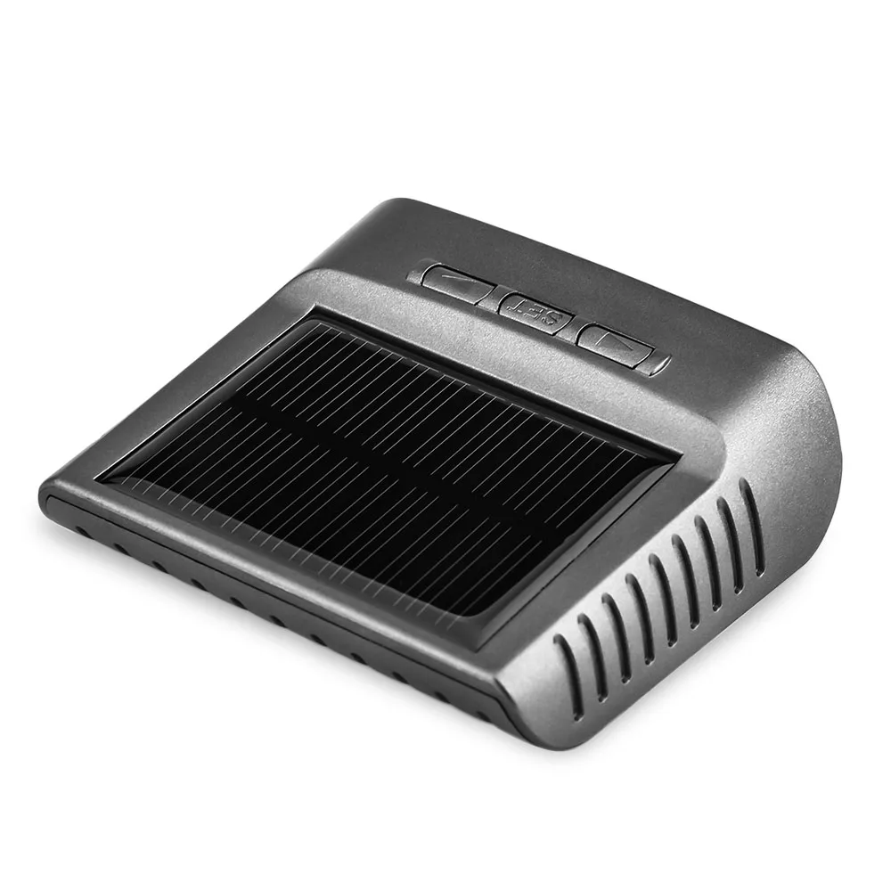 TP - 810 LED Screen Tire Pressure Gauges TPMS Solar Power Supply Car Tire Pressure Alarm Monitoring System 4 Internal Sensors