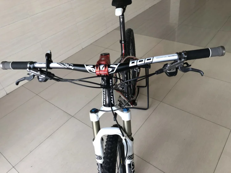 Вынос руля велосипеда 31,8 мм 35 мм алюминиевый сплав CNC Сверхлегкий 156 г MTB руль для горного велосипеда 28,6 мм впереди 60 мм DH/AM/XC-17 градусов
