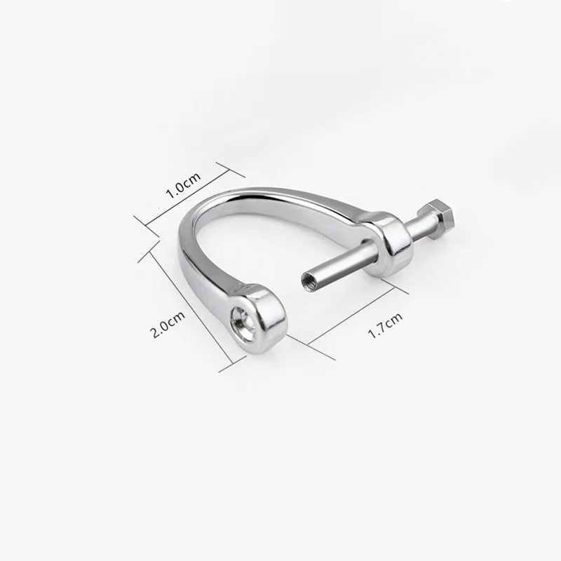 Толстая Классическая d-образная цепочка для ключей в форме подковы, аксессуары для салона автомобиля, брелок для ключей, автомобильный держатель для ключей