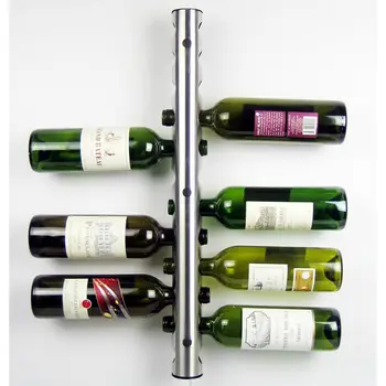 

Creative Wine Rack Holders 8 - 12 Holes Home Bar Wall Grape Wine Bottle Holder Display Stand Rack Suspension Storage Organizer