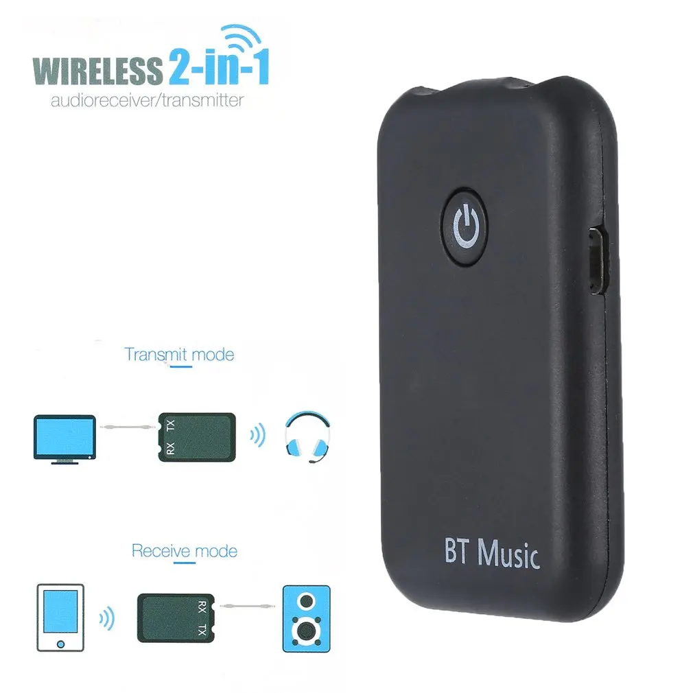 

2in1 BT Wireless Audio Transmitter Receiver 3.5mm Music Adapter TV HIFI 18Jul18 Bluetooth Receiver F