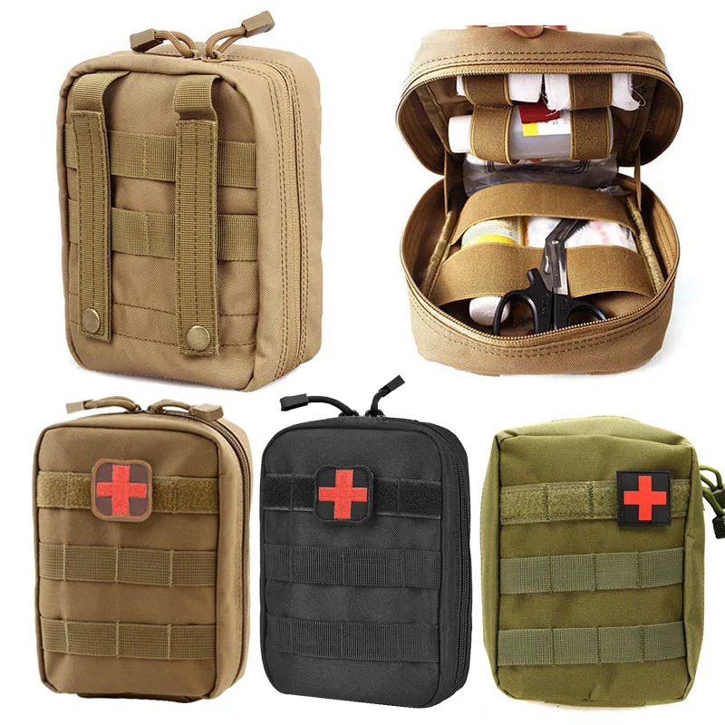 

Outdoor First Aid Bag Medical Storage Emergency Survival Waist Bag for Outdoor Activity BB55