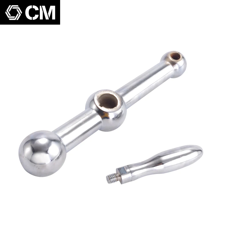 

Three ball handle milling machine worktable, left and right handle, screw rod handle, milling machine three ball handle