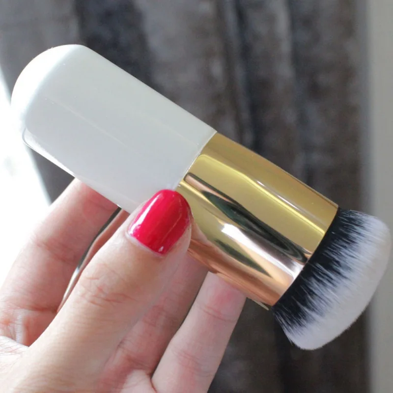 1PC Chubby Pier Foundation Brush Flat Cream Makeup Brushes Professional Cosmetic Make-up Brush