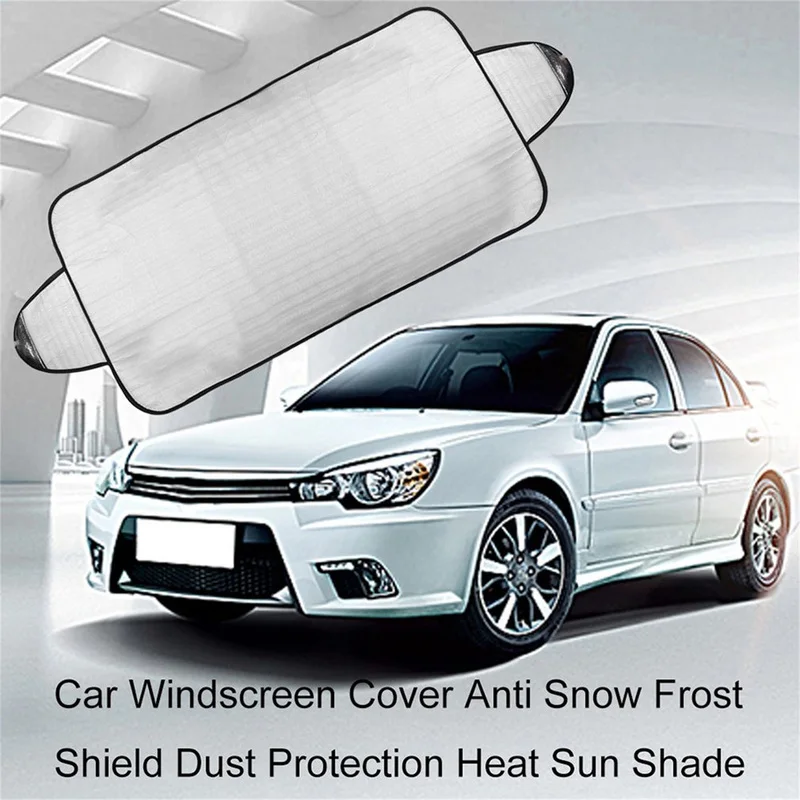 

Car Snow Protector Visor Sun Shade Front Rear Windshield Cover Block Shields Drop Shipping Dust Protection Exterior Accessories