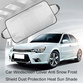 

Car Snow Protector Visor Sun Shade Front Rear Windshield Cover Block Shields Drop Shipping Dust Protection Exterior Accessories